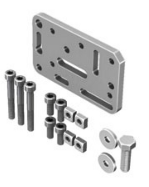 Adapter Plate 4 for Permobil, Quantum, & Jazzy Wheelchair Frames