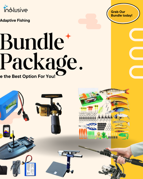 Builder de paquet de pêche en fauteuil roulant adaptatif