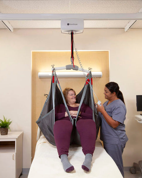 MedCare pesado C-1000 Lift de teto + pacote de faixas xy