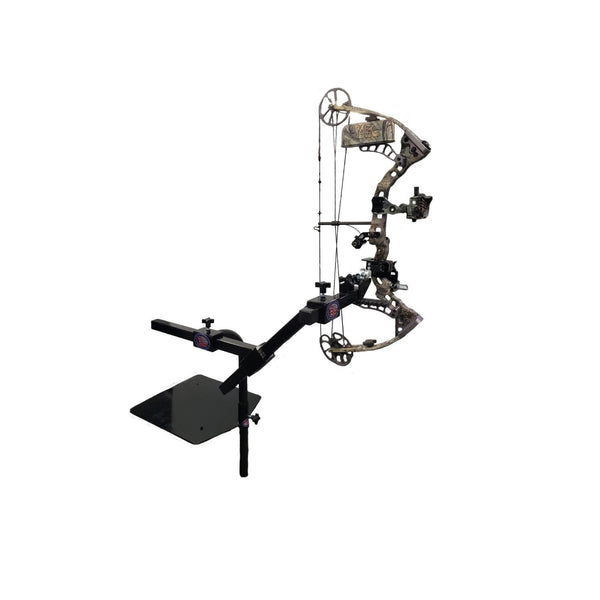 Compound Bow or Crossbow Wheelchair Mount with In-Line Draw-Loc Kit