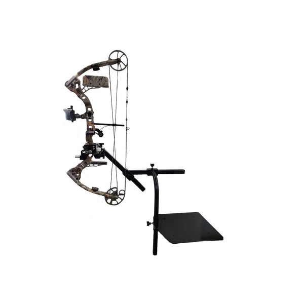 Compound Bow or Crossbow Wheelchair Mount with In-Line Draw-Loc Kit