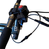 Full-Torque Speed Controller on Rod for 8v-14.5v Electric Fishing Reels