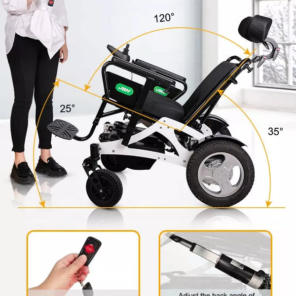 Lithium Tilt n’ Space Ultralight Power Wheelchair - Inclusive Inc