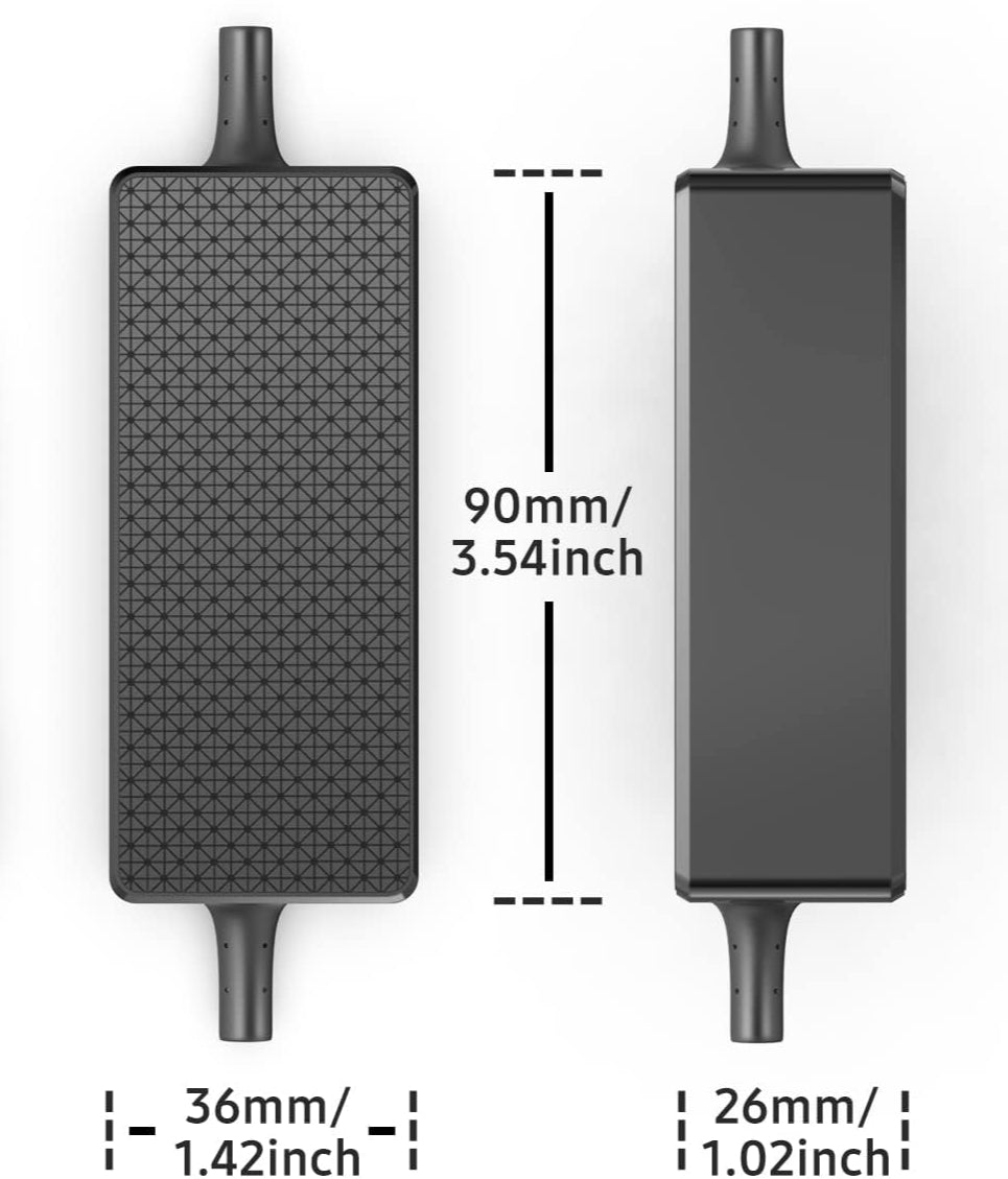 Power2Go-100W-Charger-Dimensions-90x36x26m