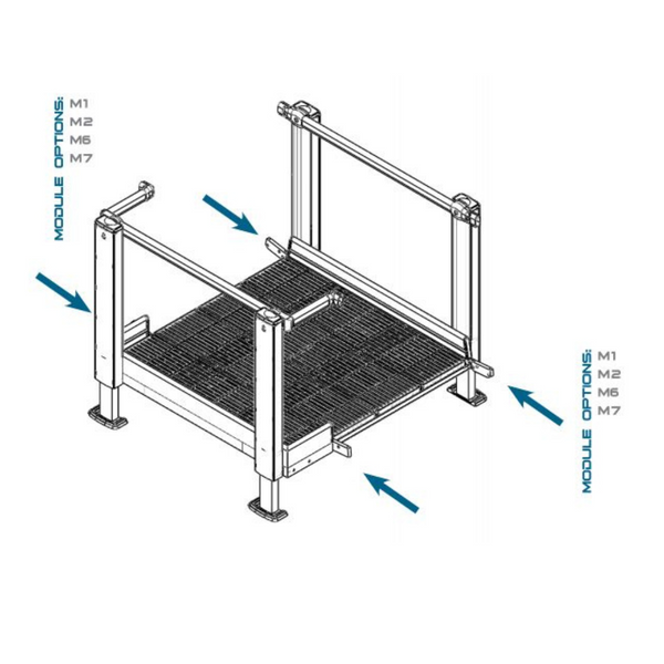 QRamp Module 10: Straight Platform 60” x 60”