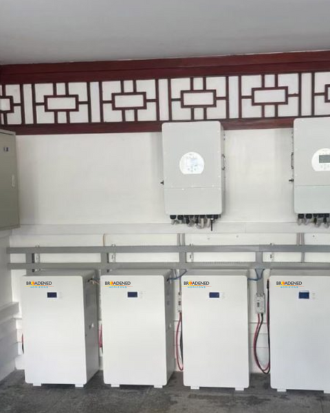 4I 48v DC Wall Mount Lifepo4 Battery - Solar Energy Storage - Inclusive Inc