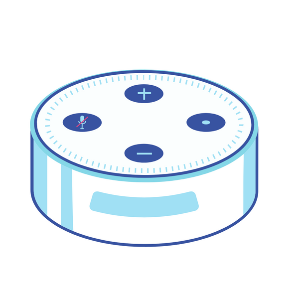 Caretalker infrarood of schakel geactiveerde luidspreker met draadloze hanger voor Stratus Cloud of vocaal hardware -stemblokken