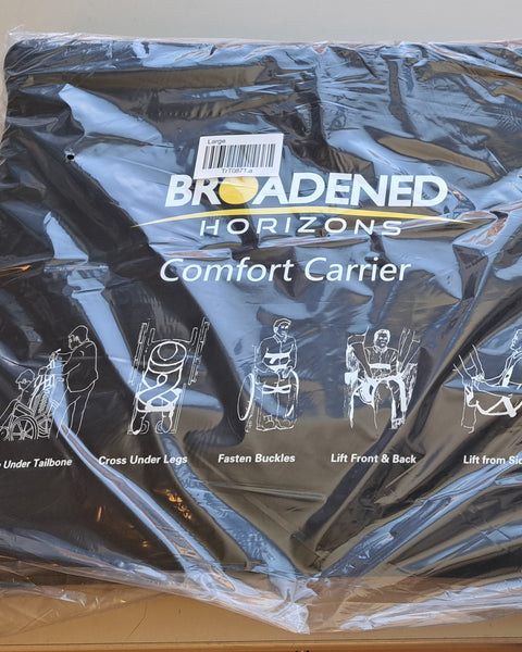 Comfort Carrier Black Neoprene Travel Tote - Inclusive Inc