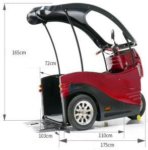 Echariot Electric Wheelchair -mopon nimeä sponsorikumppani