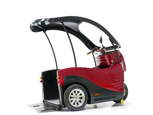 Titelsponsorpartner van Echariot Electric Rolstoir -bromfiets