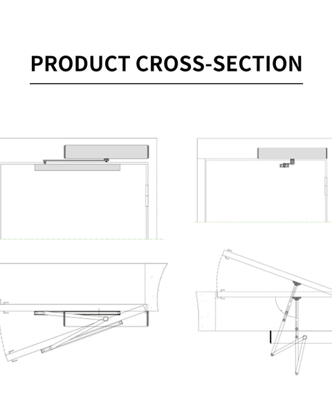 Maxstone Swing Door SW120 - صندوق مفتوح جديد