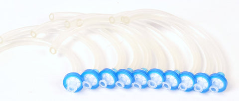 10 Pack Sip-n-Puff Disposable 180° Curved Anti-Contamination Mouthpieces for Headset - Broadened Horizons Direct