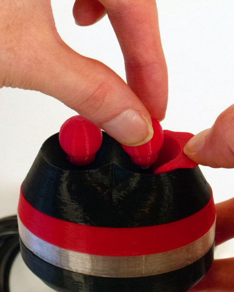 QuadMouse  Fingertip or Tongue Cup Concave Joystick Extension (Set of 2) - Broadened Horizons Direct
