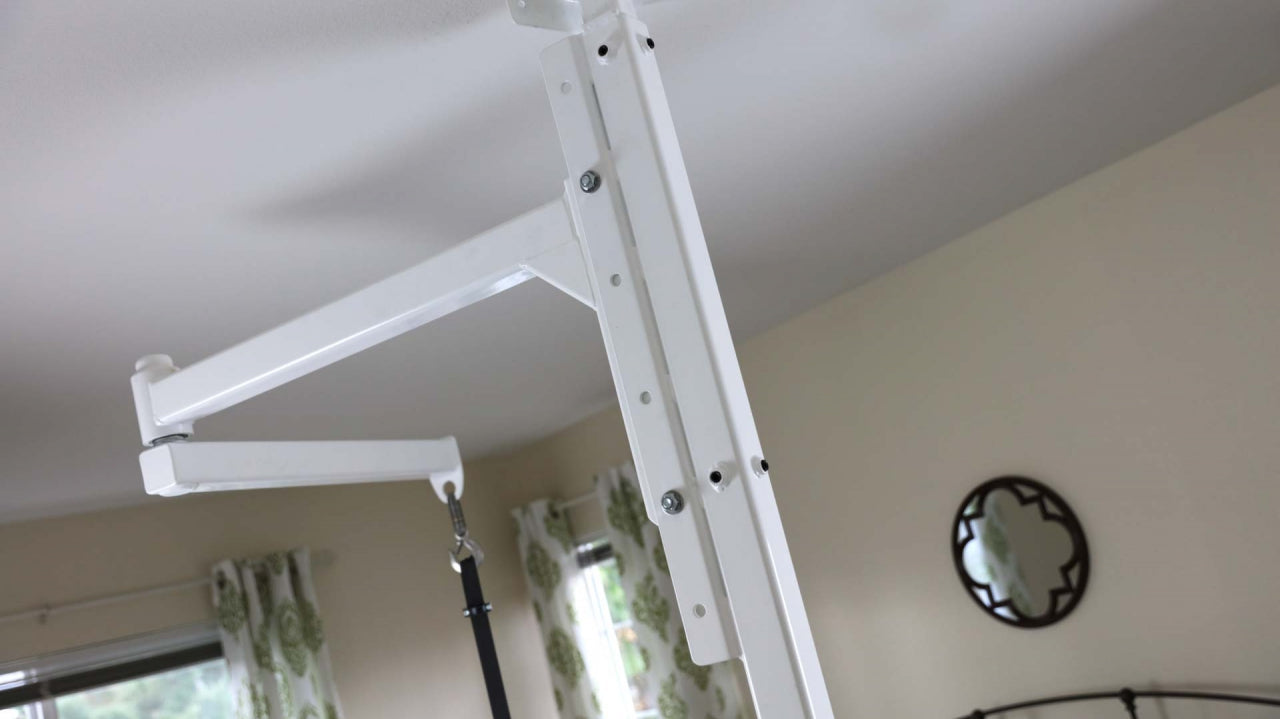 Orbit Rotating Patient Transfer Lift Arm 5' reach alternative to Ceiling Lift for Small Bedrooms, RV's, Bathroom DISCONTINUED