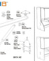 DIY Horizontal Queen Do-It-Yourself Mechanism, Plans Drawings, & Assembly Instructions - Broadened Horizons Direct