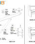 DIY Horizontal Twin (Single) Do-It-Yourself Mechanism, Plans Drawings, & Assembly Instructions - Broadened Horizons Direct