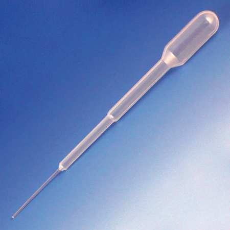 Box of 400 Globe Scientific Transfer pipet 1.5mL 104mm