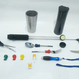 Included PowerGrip Independent Living Occupational Therapy Bundle - drink hot beverages without burning your fingers, pick up items from the floor, eat soup or cut open the packaging of a snack