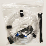 Sip-n-Puff Tubing Kit with Mouthpieces, & Accessories - Vacuum Packed