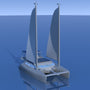 Catamarã à Vela Inclusivo Two-If-By-By-Sea