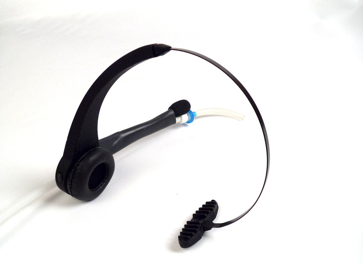 Sip-n-Puff Switches on Headset or Flexarm - Inclusive Inc