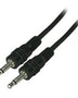 5 Pack - 6ft 3.5mm Mono 2 conductor Male to Male Cable for PowerGrip - Broadened Horizons Direct