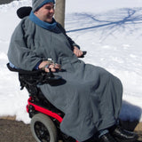 Comfort Coat Polartec Microfiber Fleece Wheelchair Poncho - Broadened Horizons Direct