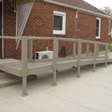 Qramp Module 8: 5' x 5' 90 Degree Platform - Broadened Horizons Direct