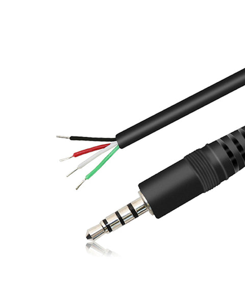 1/8 "3,5 mm Kabel - männliche bis männliche oder nackte Enden